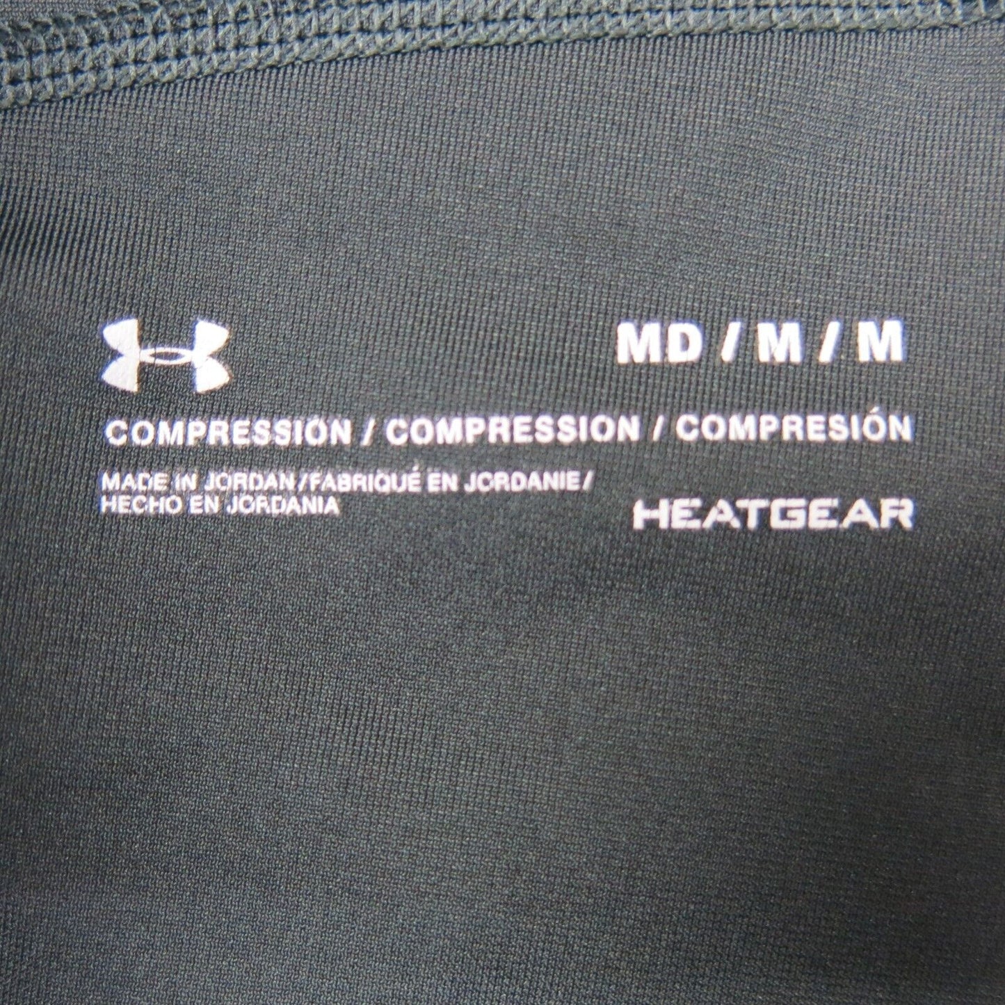 Under Armour Womens Compression Yoga Legging Mid Rise Heatgear Black Size M