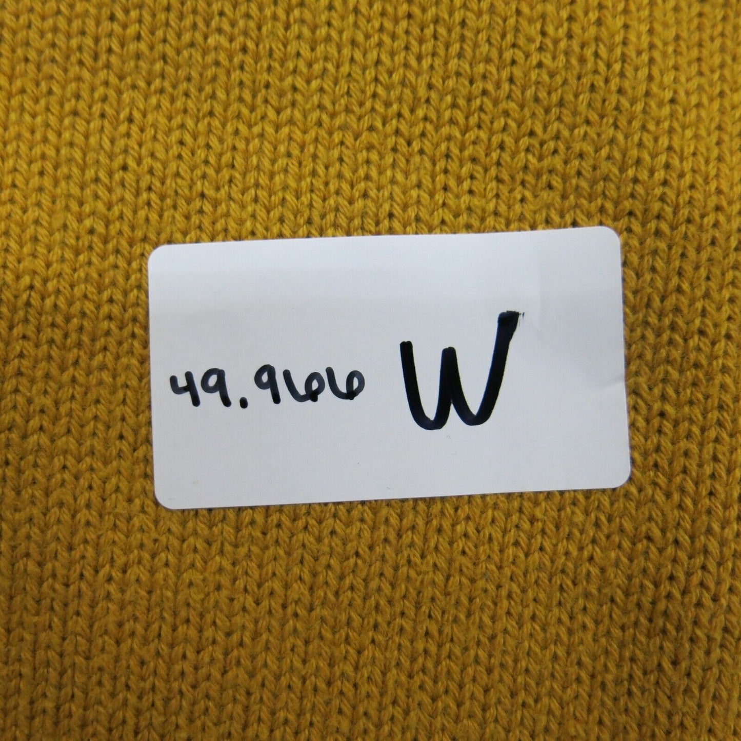 Tahari Womens Knitted Sweater Long Sleeves Mock Neck Mustard Yellow Size Medium