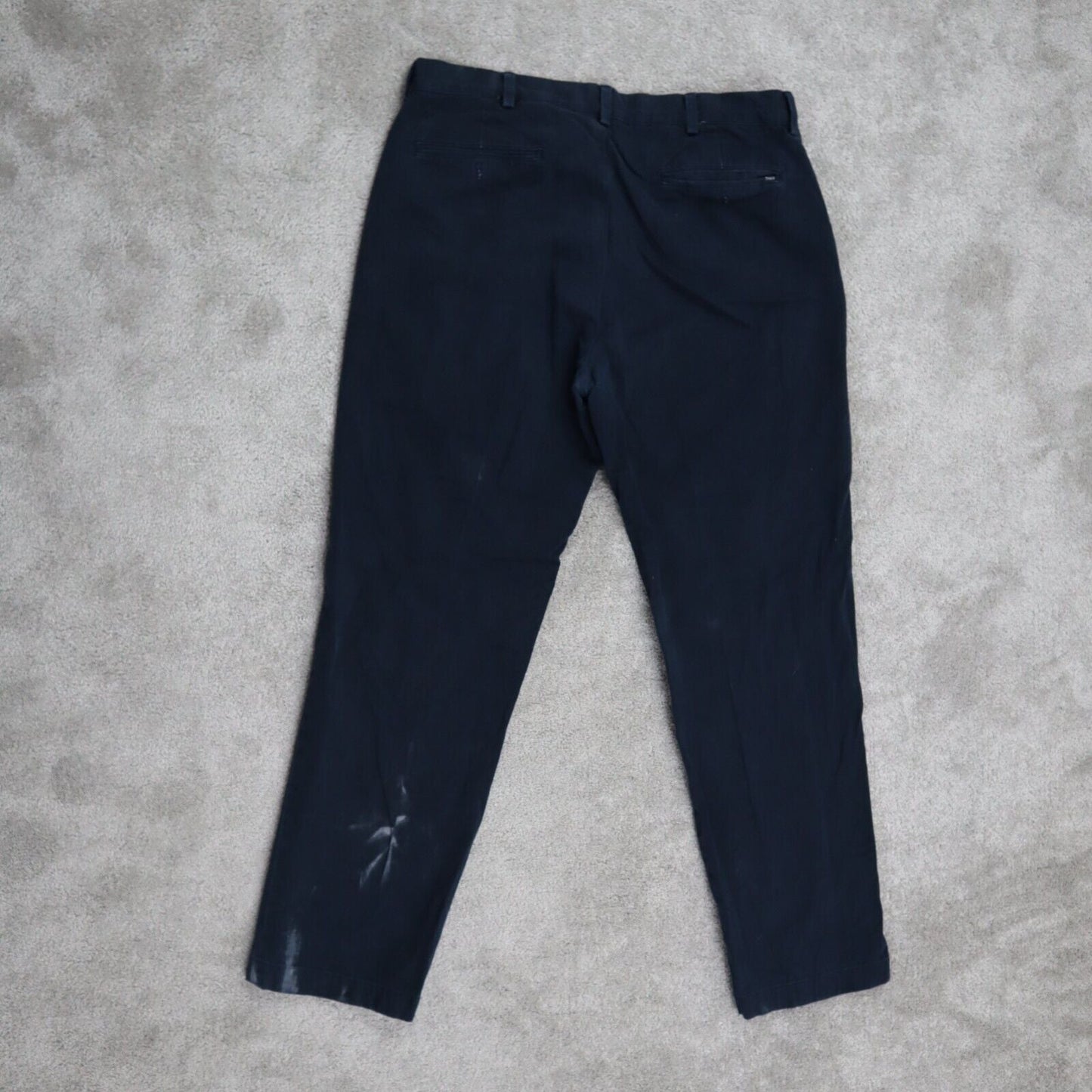 Polo Ralph Lauren Mens Classic Fit Chino Pants Mid Rise Navy Size 35 Stretch