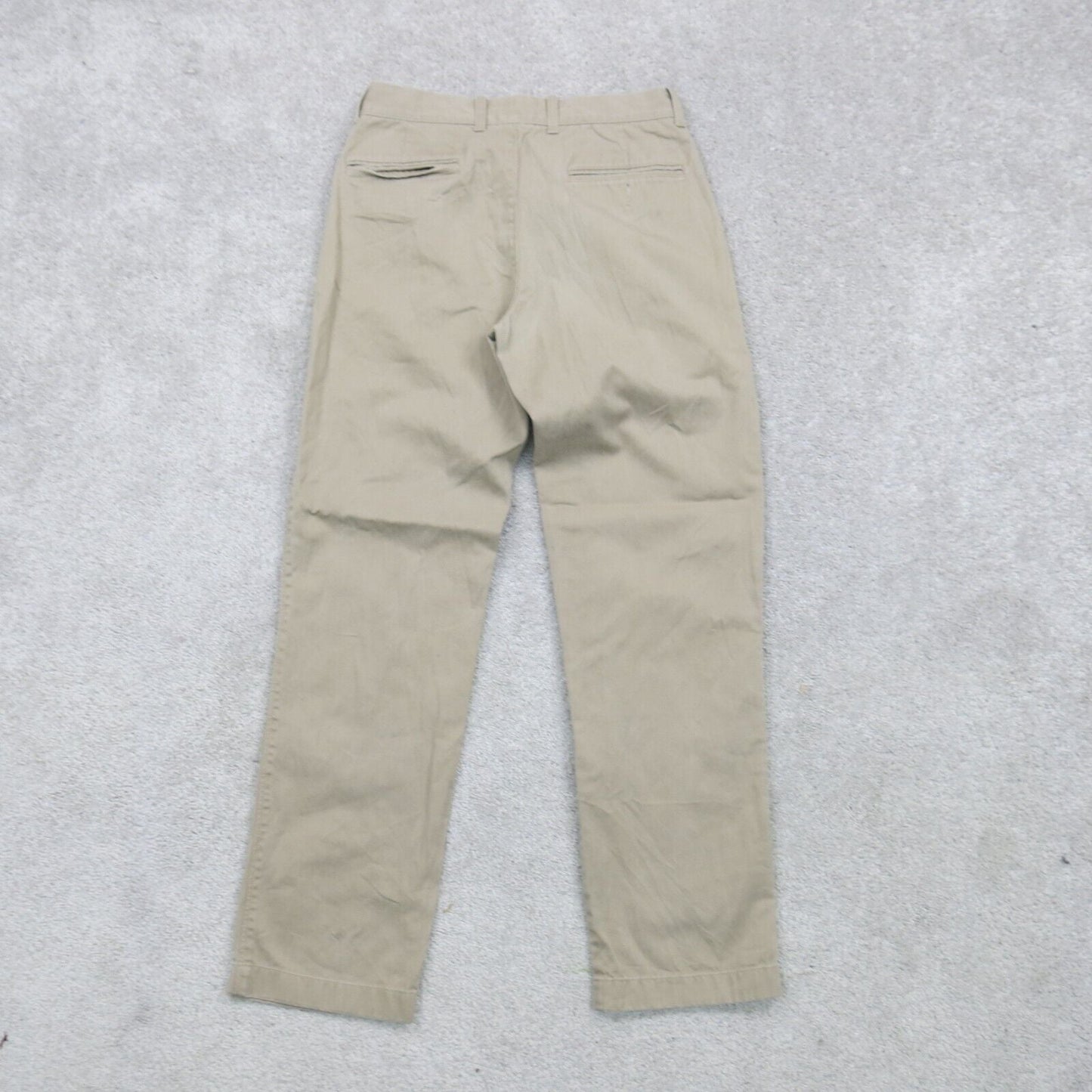 J. Crew Mens Pant Chino The Bleecker Pockets Mid Rise Beige Size W29XL32