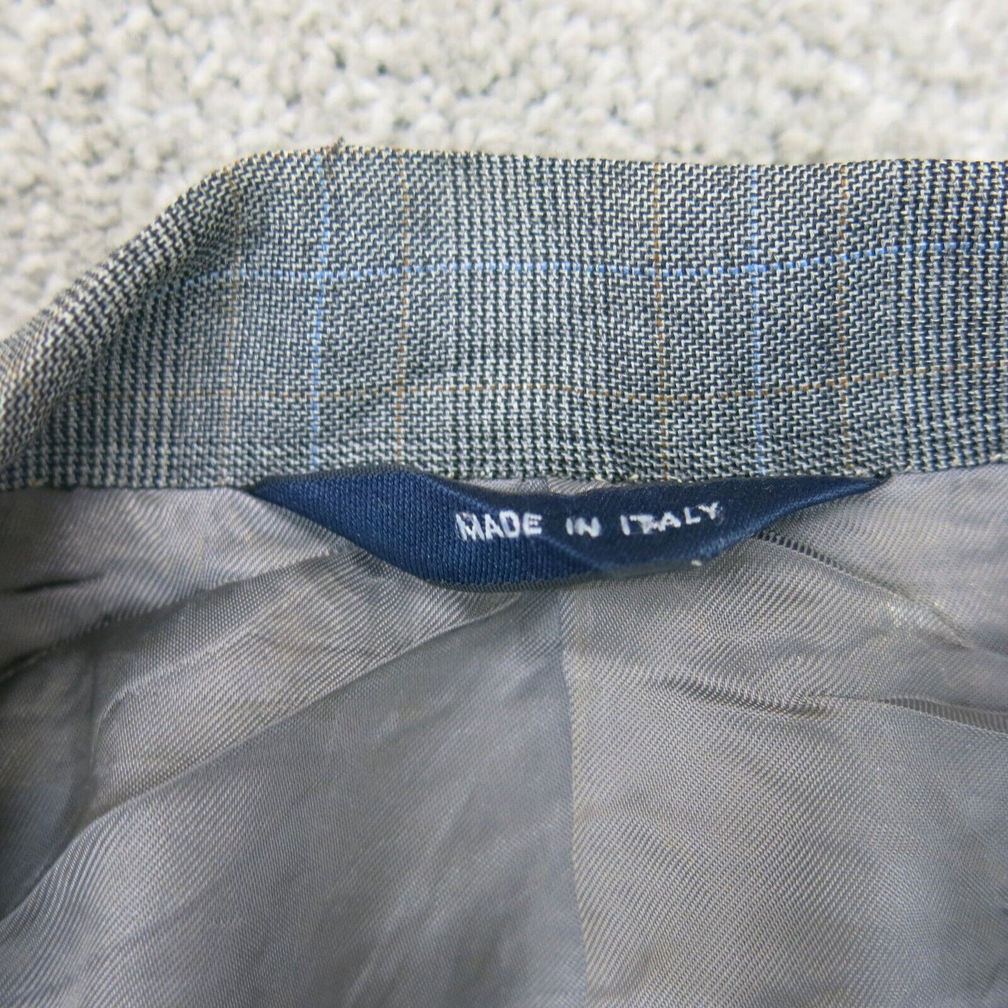 Brooks Brothers Men Blazer Coat Single Breasted Long Sleeves Pockets Gray SZ 41L