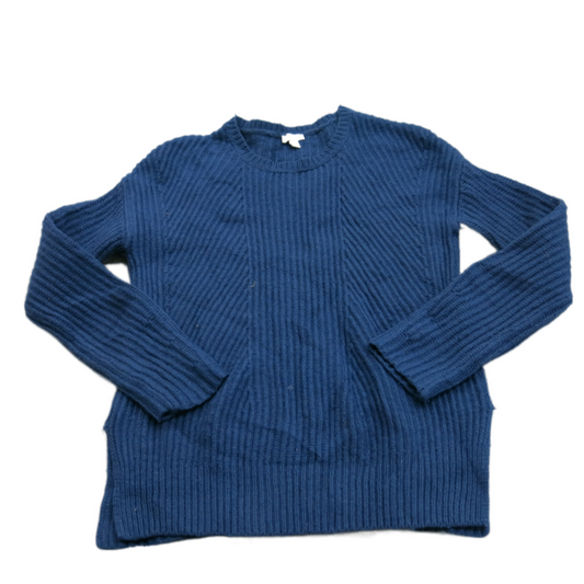 GAP Womens Knitted Sweater Round Neck Long Sleeves Navy Blue Size X Small