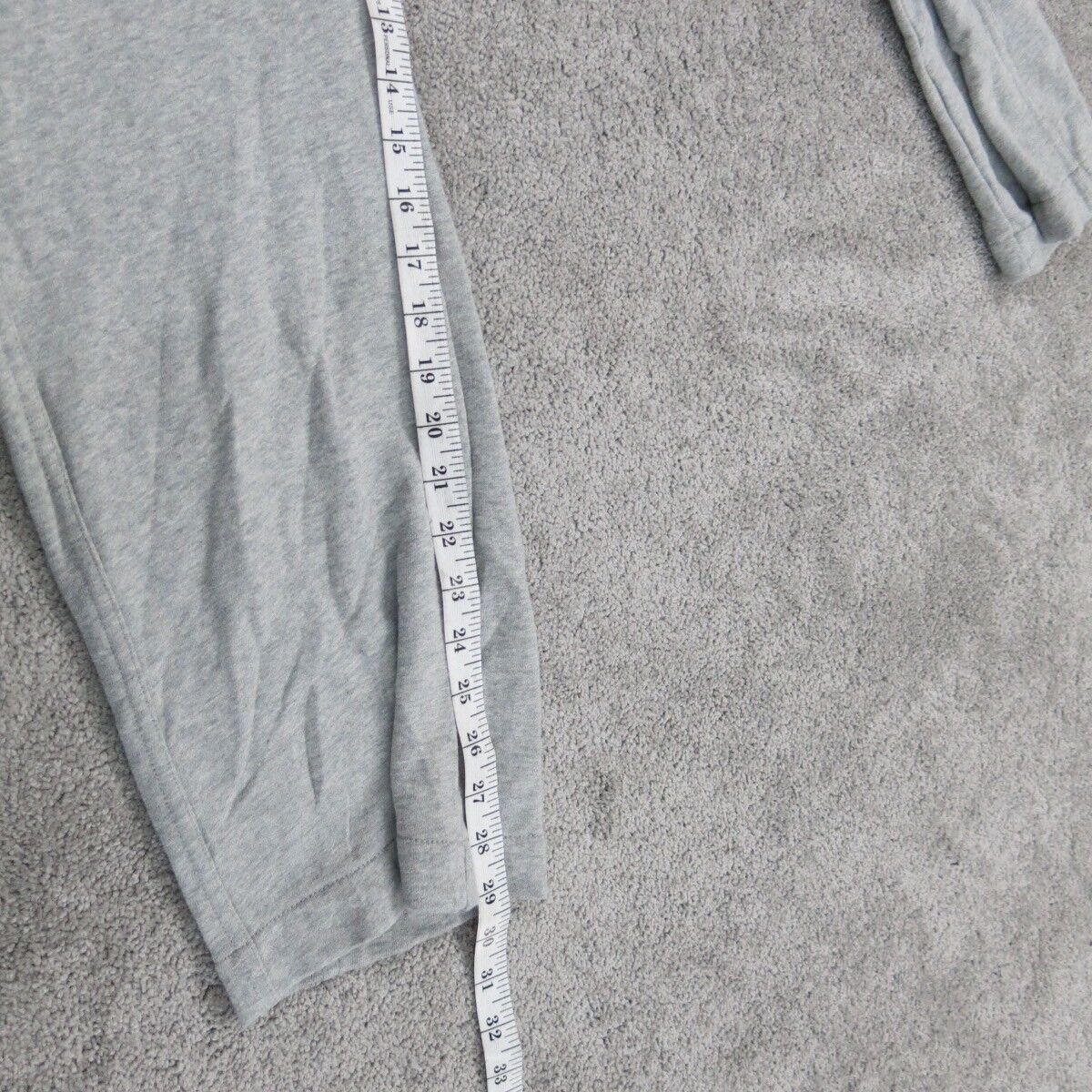 J. Crew Womens Activewear Sweatpants High Rise Pockets Logo Gray Size Small