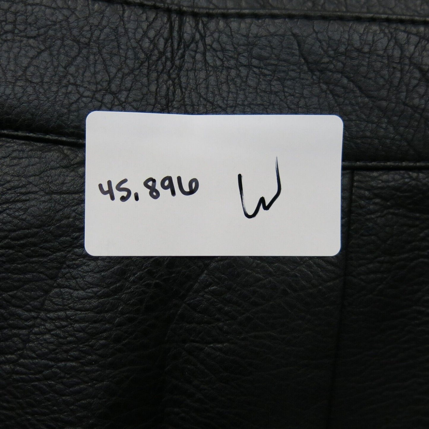 Divided By H&M Womens Faux Leather Mini Skirt Zipper Pockets Black Size US 4