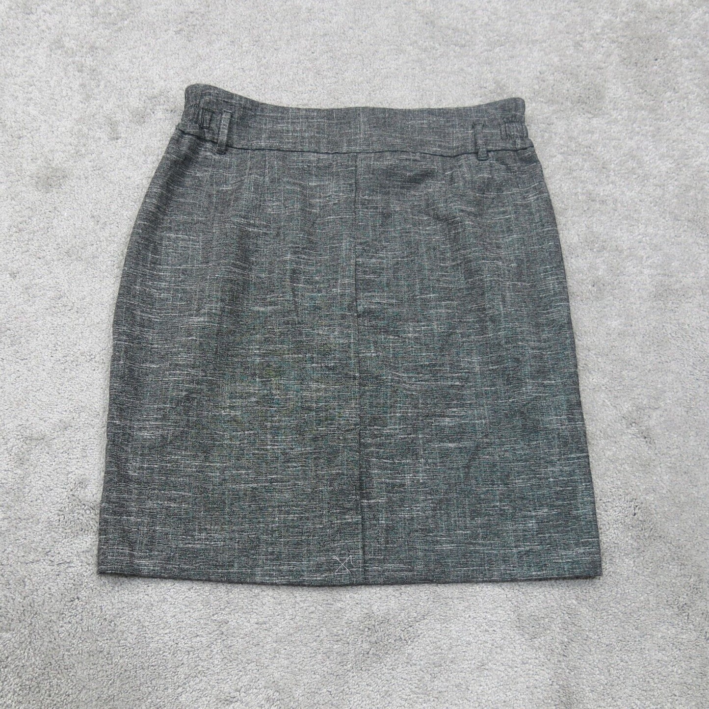 Loft Outlet Womens Straight Pencil Skirts Elastic Waist Dark Heather Green SZ 6