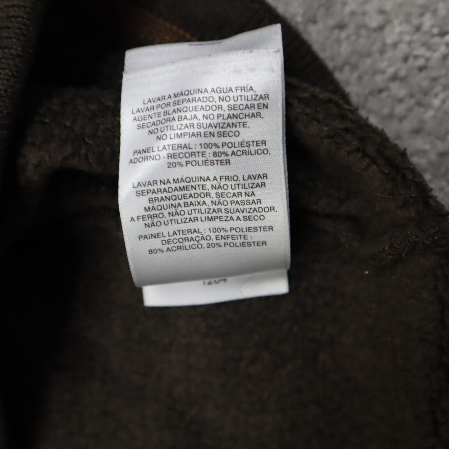 Columbia Mens 3/4 Zip Up Sweatshirt Jacket Casual Long Sleeves Brown Size Medium