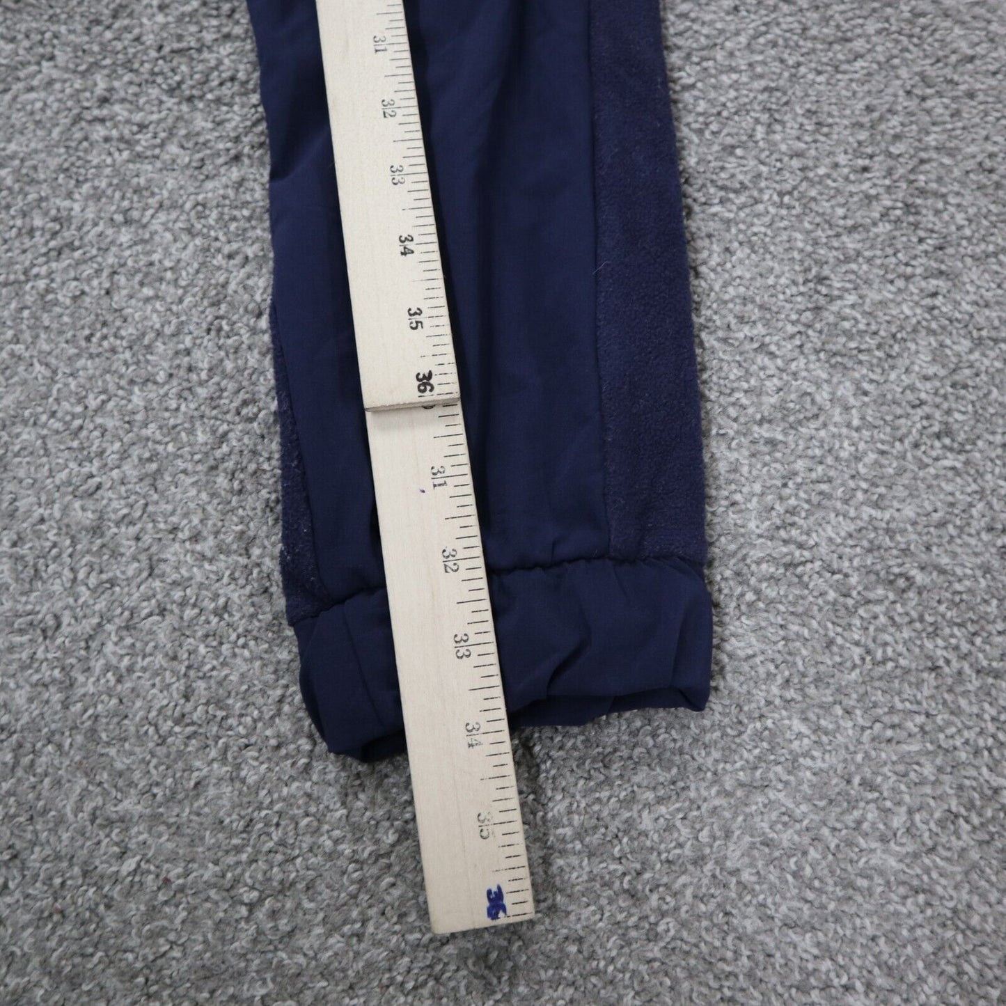 Under Armour Men Sweatpant Elastic Waist Mid Rise Loose Fit Heatgear Blue Size S