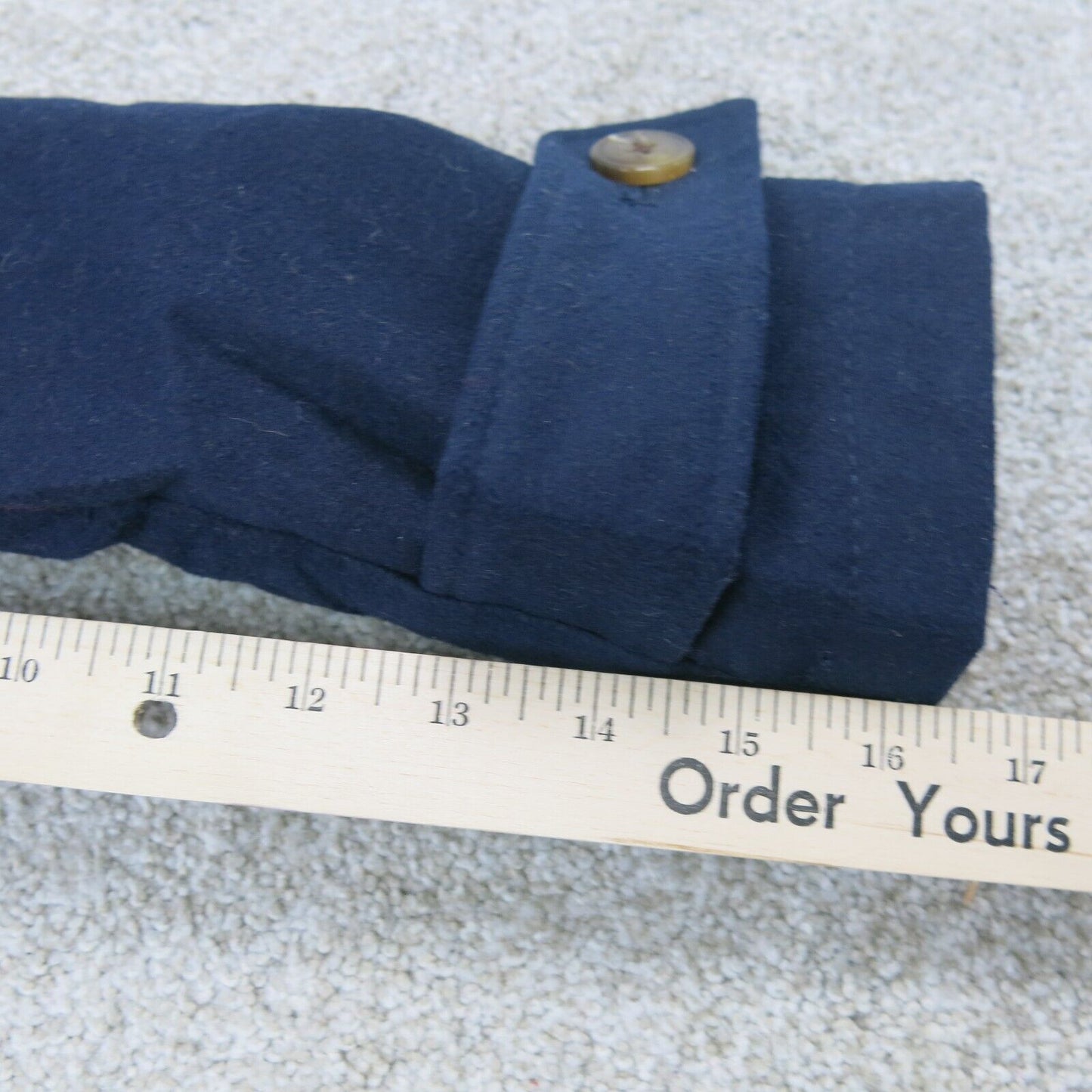 Old Navy Womens Parka Coat Jacket Long Sleeves Buckle Closure Blue Size Medium
