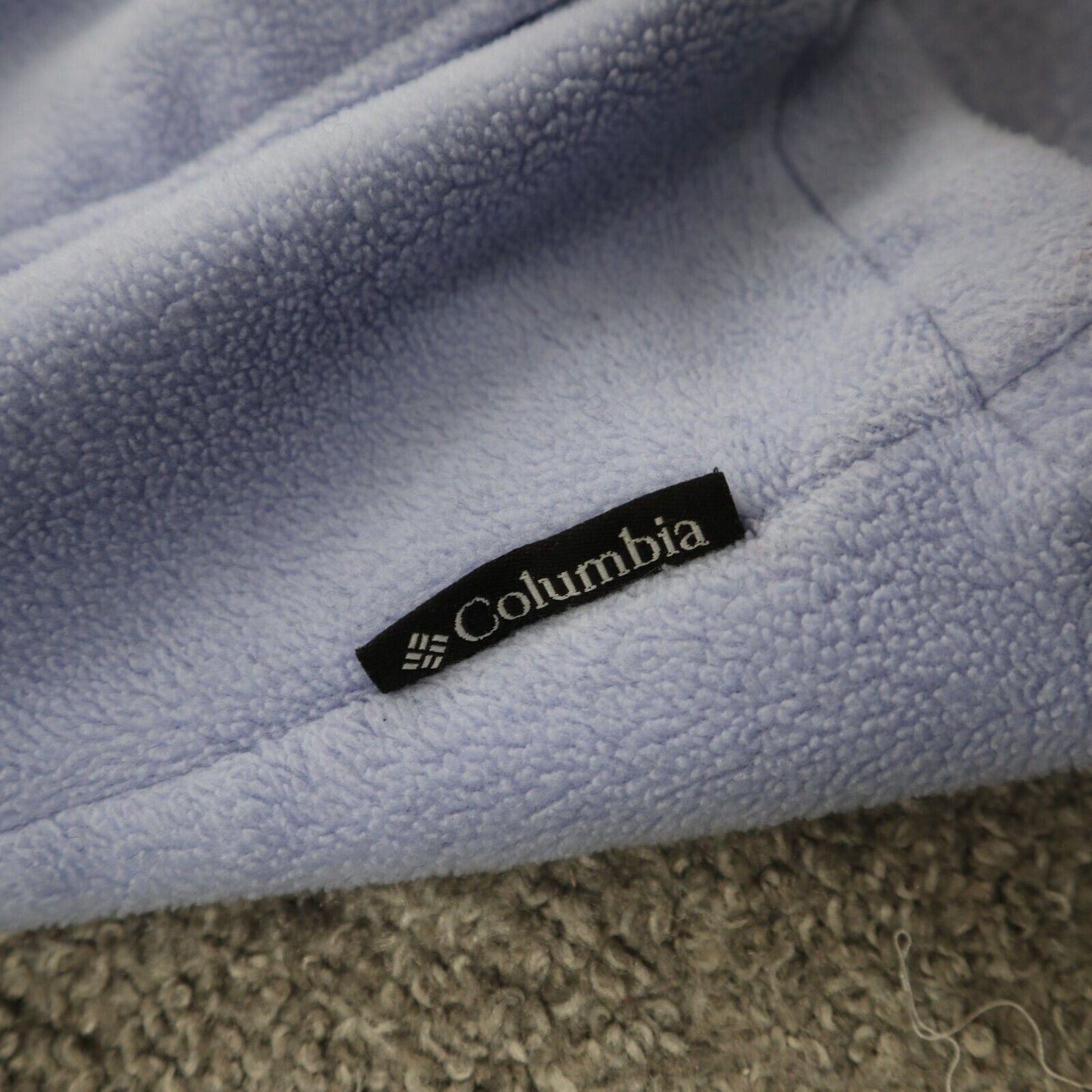 Columbia Womens Windbreaker Jackets Full Zip Up Mock Neck Blue Size Large