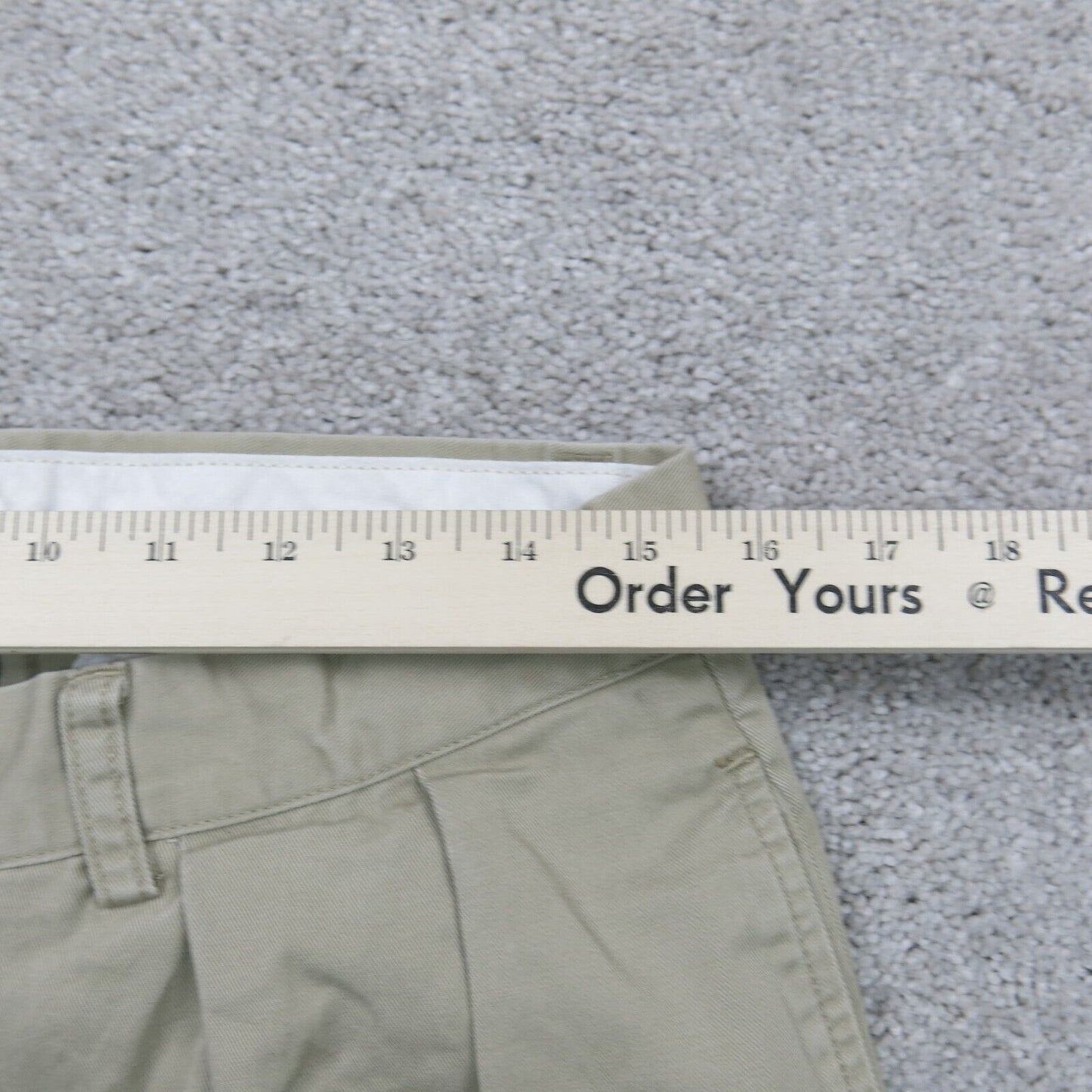 Polo Ralph Lauren Men Pant Dress Ethan Mid Rise Straight Leg  Beige Size W32XL30