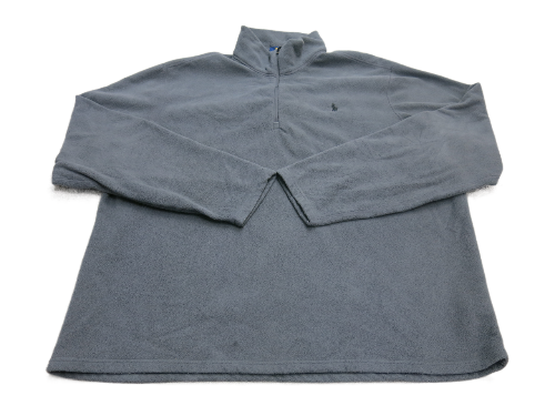 Polo Ralph Lauren  Mens 1/4 Zip Sweatshirt Long Sleeves Mock Neck Black Size XL