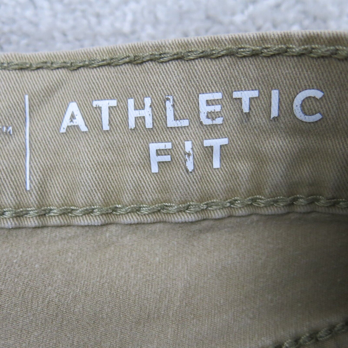 Denizen From Levis Mens Jeans Athletic Fit Straight Leg Beige Size W31XL25.5