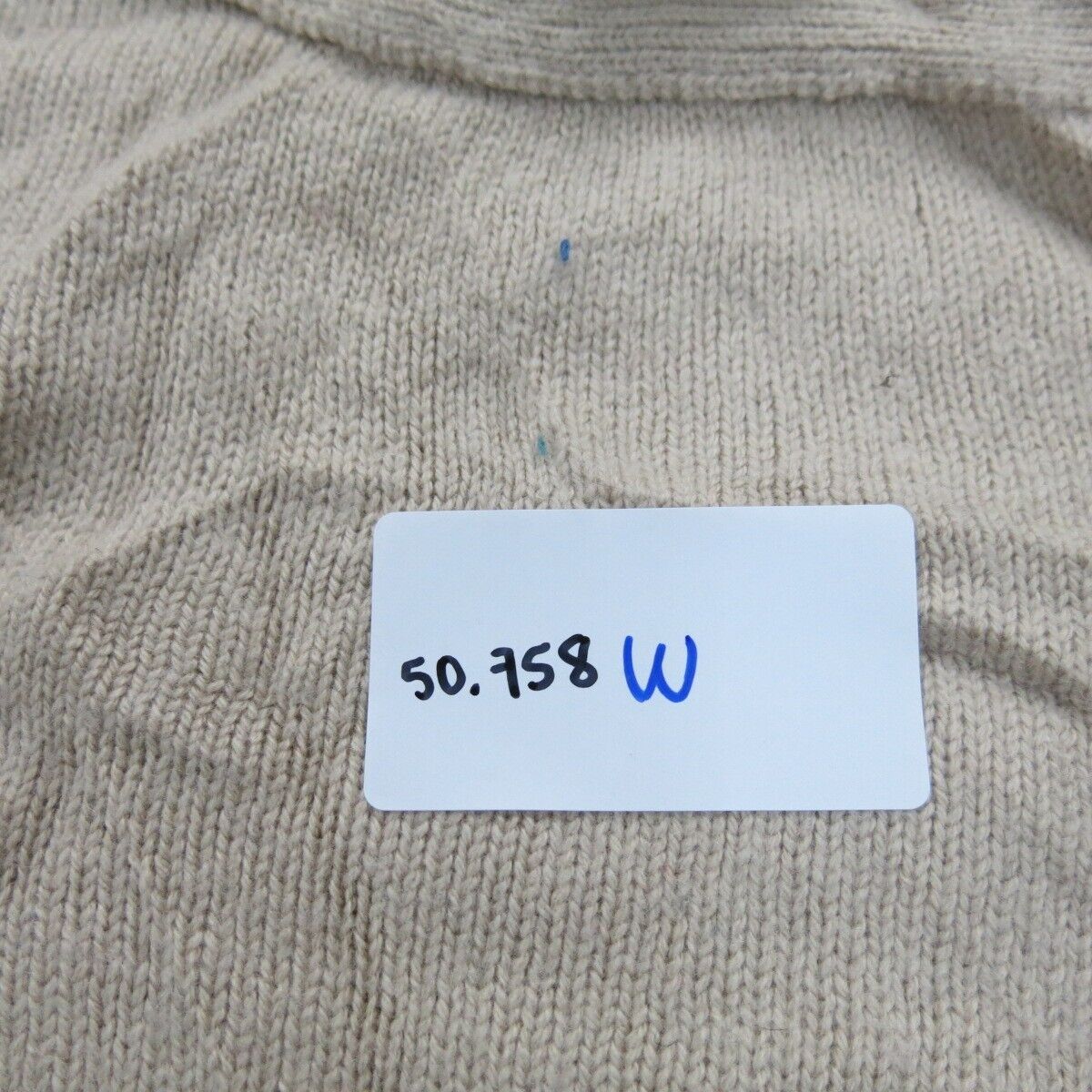 Banana Republic Women Pullover Sweater Round Neck Long Sleeve Ivory Black Size M