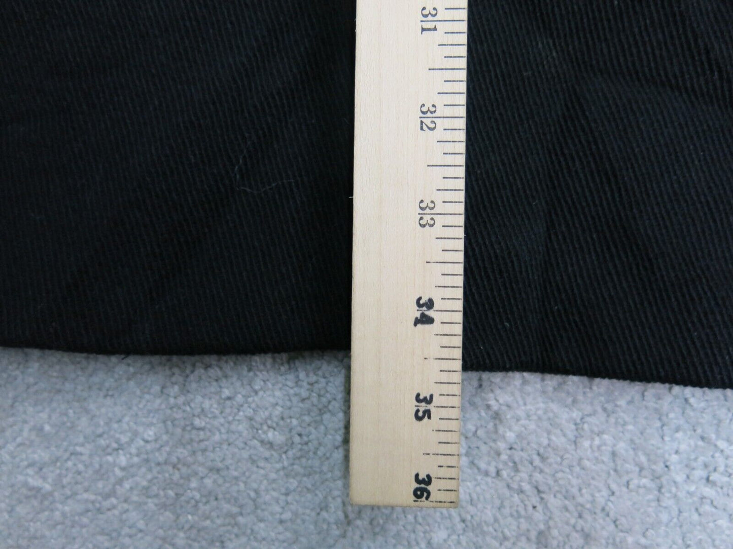 Express Mens Over Coat Long Sleeves Open Front Pockets Black Size X Large