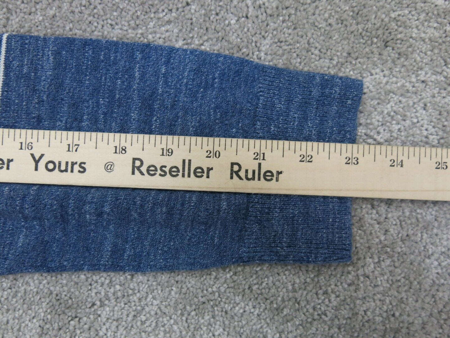 Banana Republic Mens Sweater  Pullover Knitted Striped Blue White Size Large