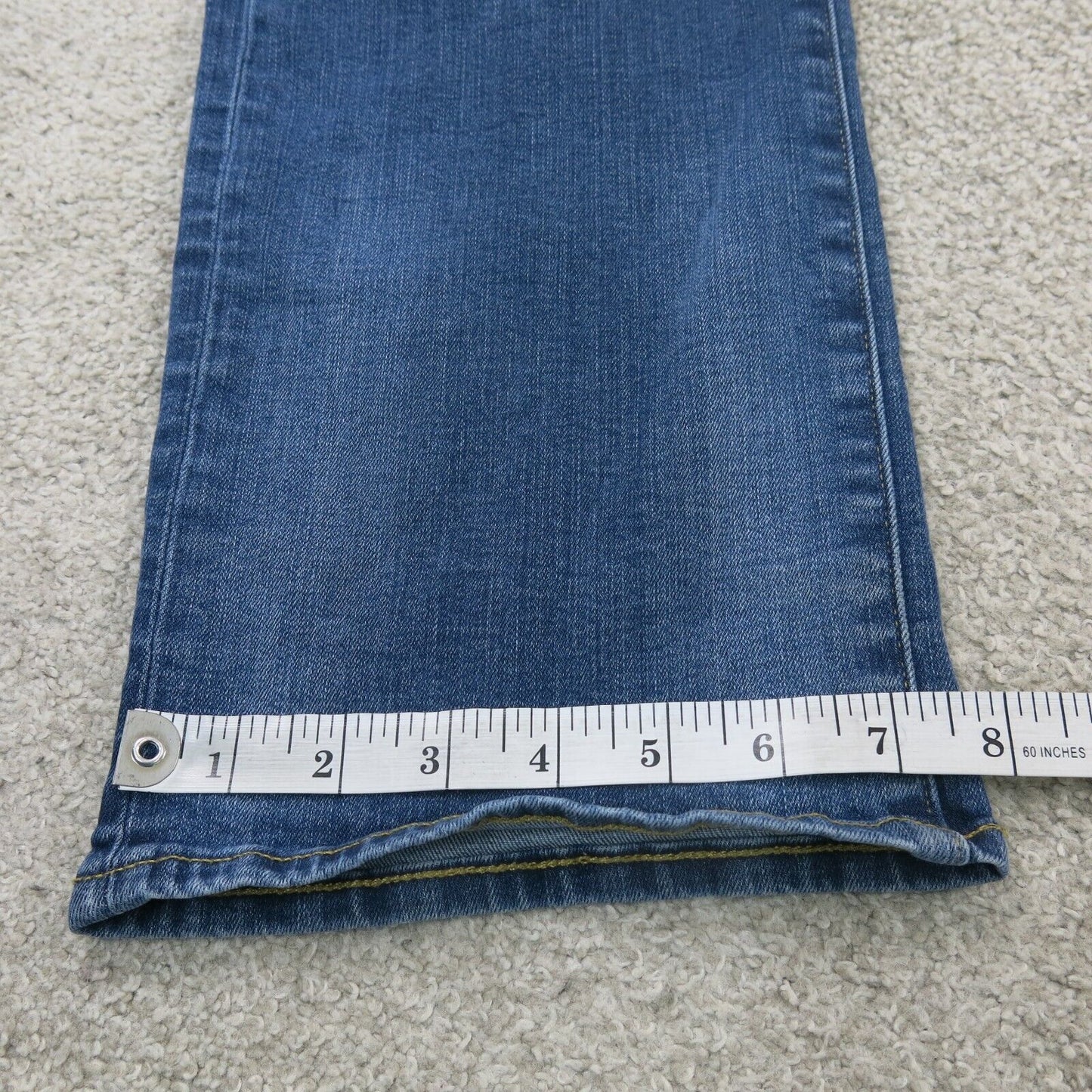 American Eagle Womens Jeans Straight Leg Flat Front Pockets Blue Size W29xL30