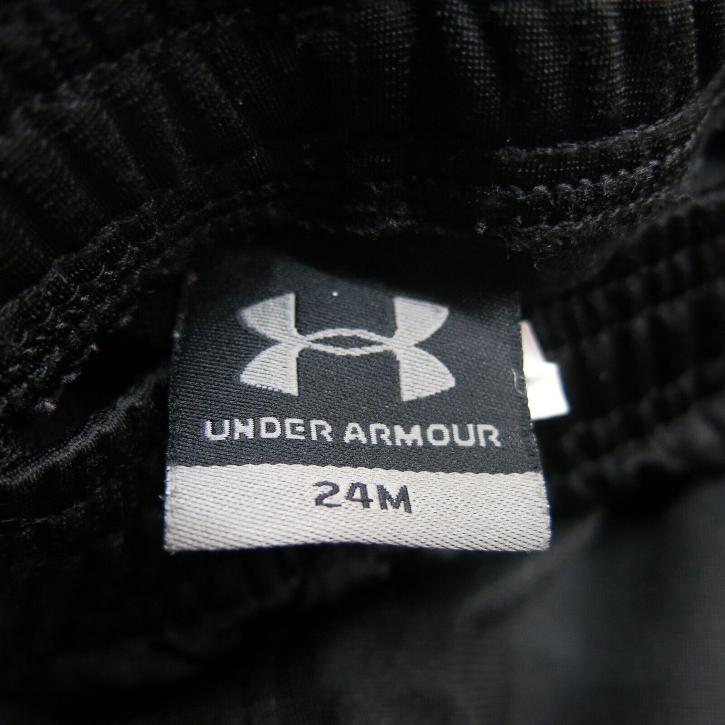 Under Armour Jogger Pants Kids Boys Size 2 Years Black Activewear Logo Sweatpant