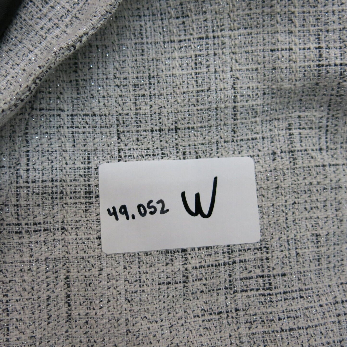 Mossimo Women Asymmetrical Blazer Coat Single Breast Long Sleeve Gray Black SZ S