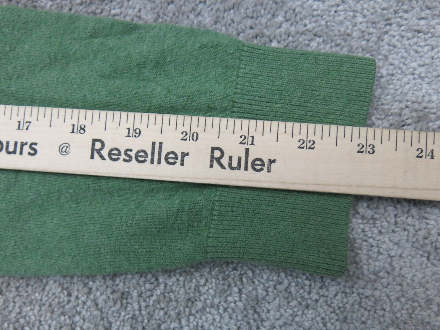 Banana Republic Womens Pullover Knitted Sweater Long Sleeves Green Size Medium
