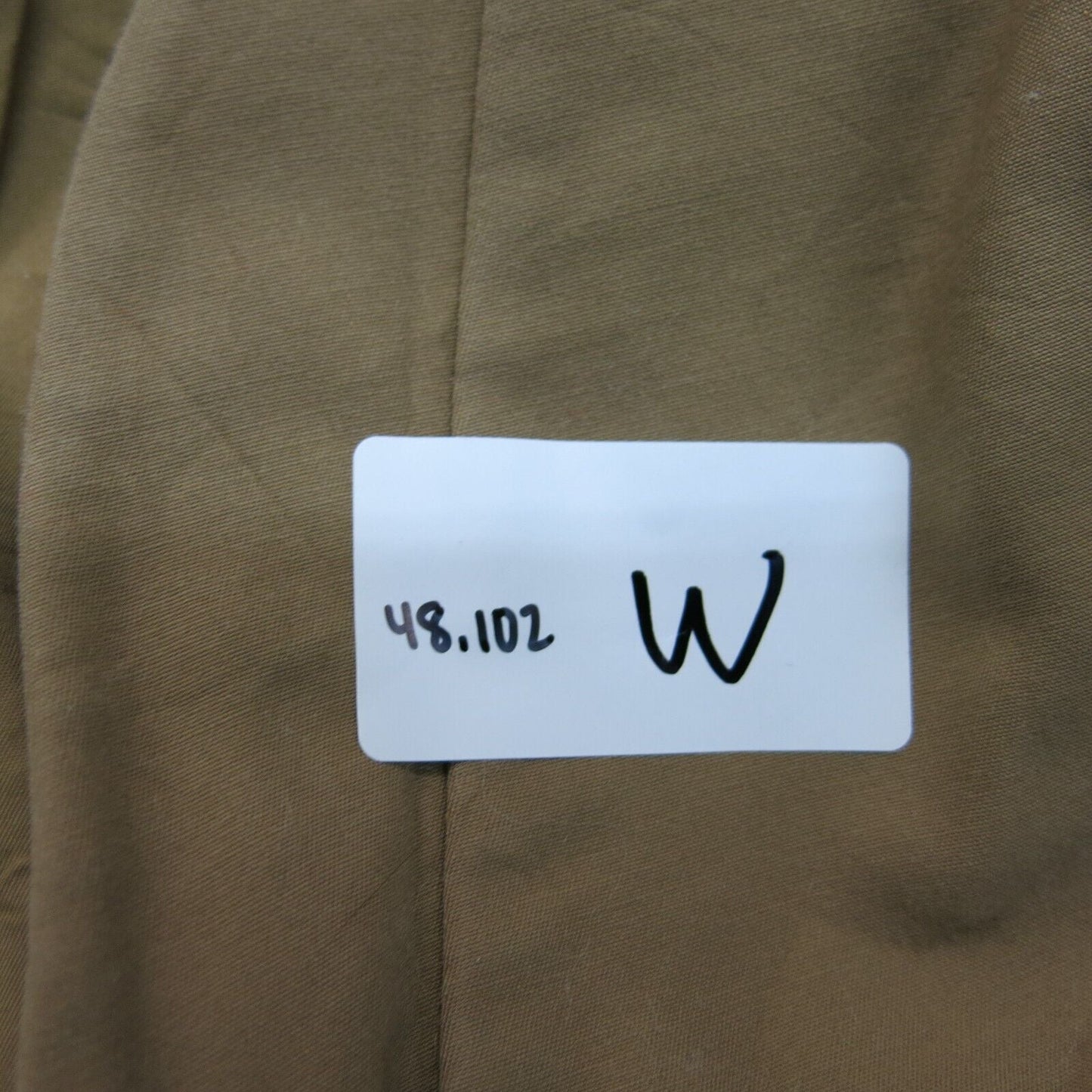 The Limited Collection Womens Blazer Coat Single Breasted Long Sleeve Khaki SZ M