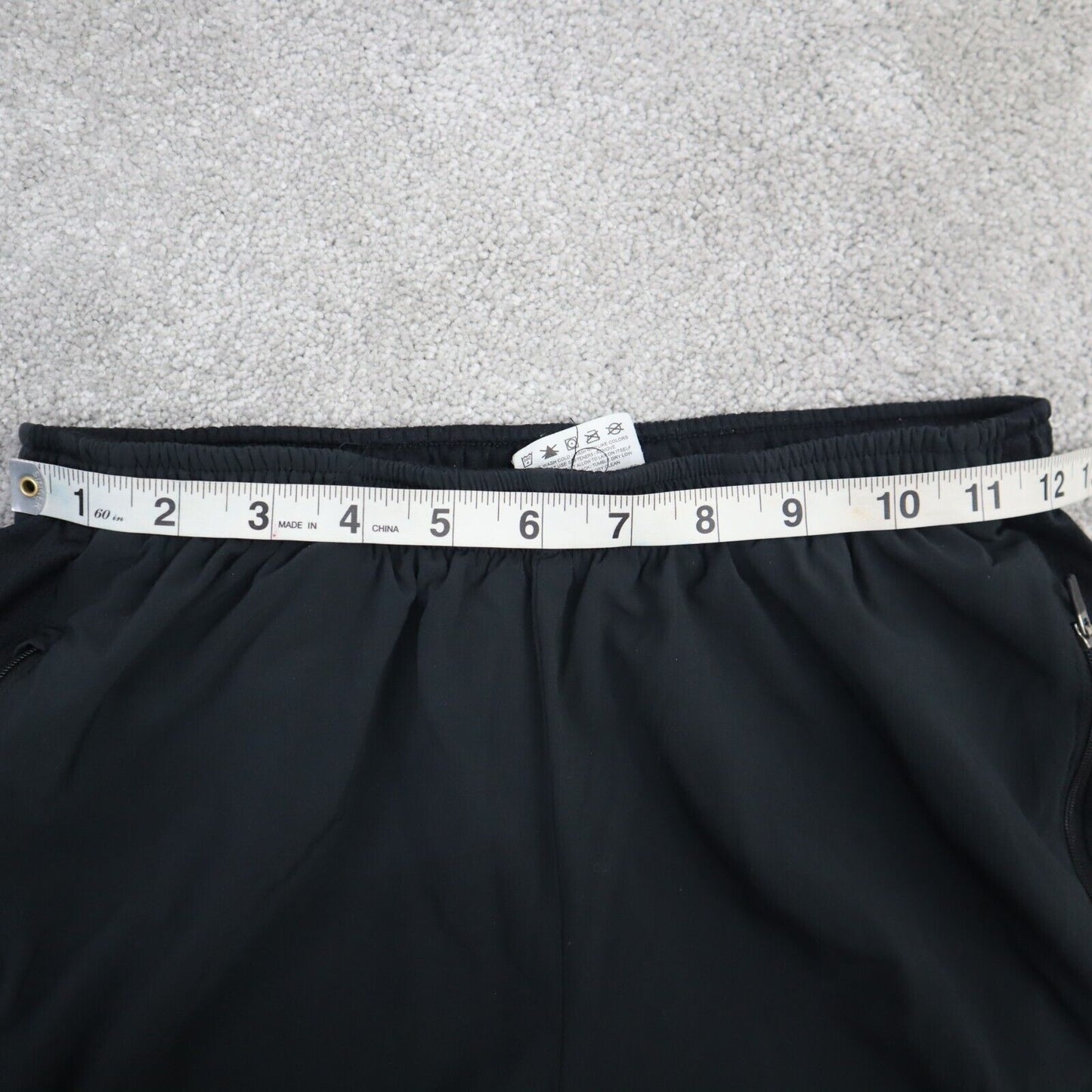 Nike Track Pants Youth Boys Medium M Black Sportswear Dri Fit Logo Pants