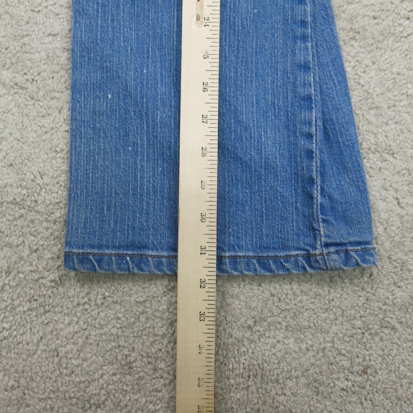 Levis 515 Mens Jeans Nausea Boot Cut Denim Stretch Mid Rise Cotton Blue SZ 16L