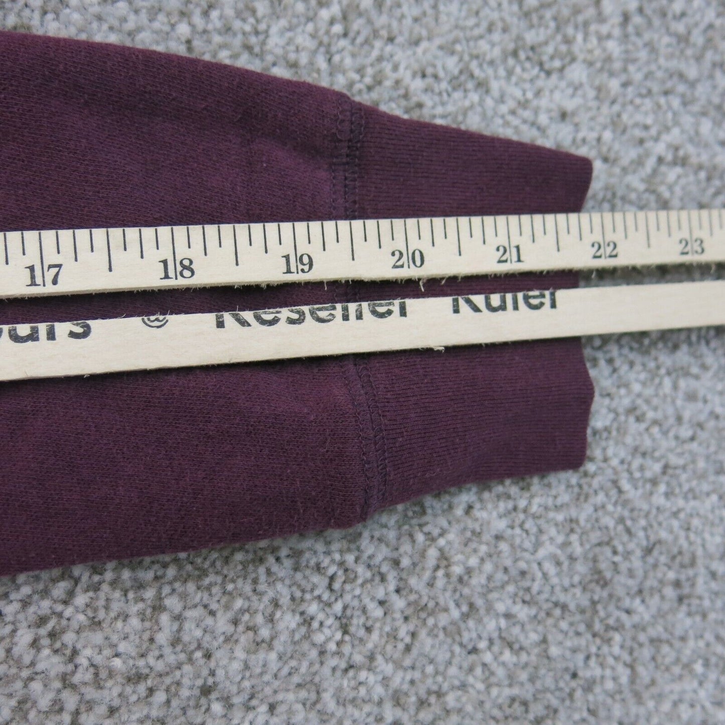 Pink Victorias Secret Womens Hoodie 1/4 Zip Kangaroo Pockets Maroon Size S/P