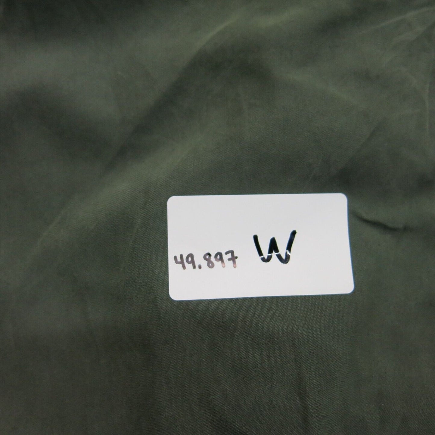 H&M Women Hooded Rain Coat Coat Full Zip Long Sleeve Pocket Olive Green Size 8