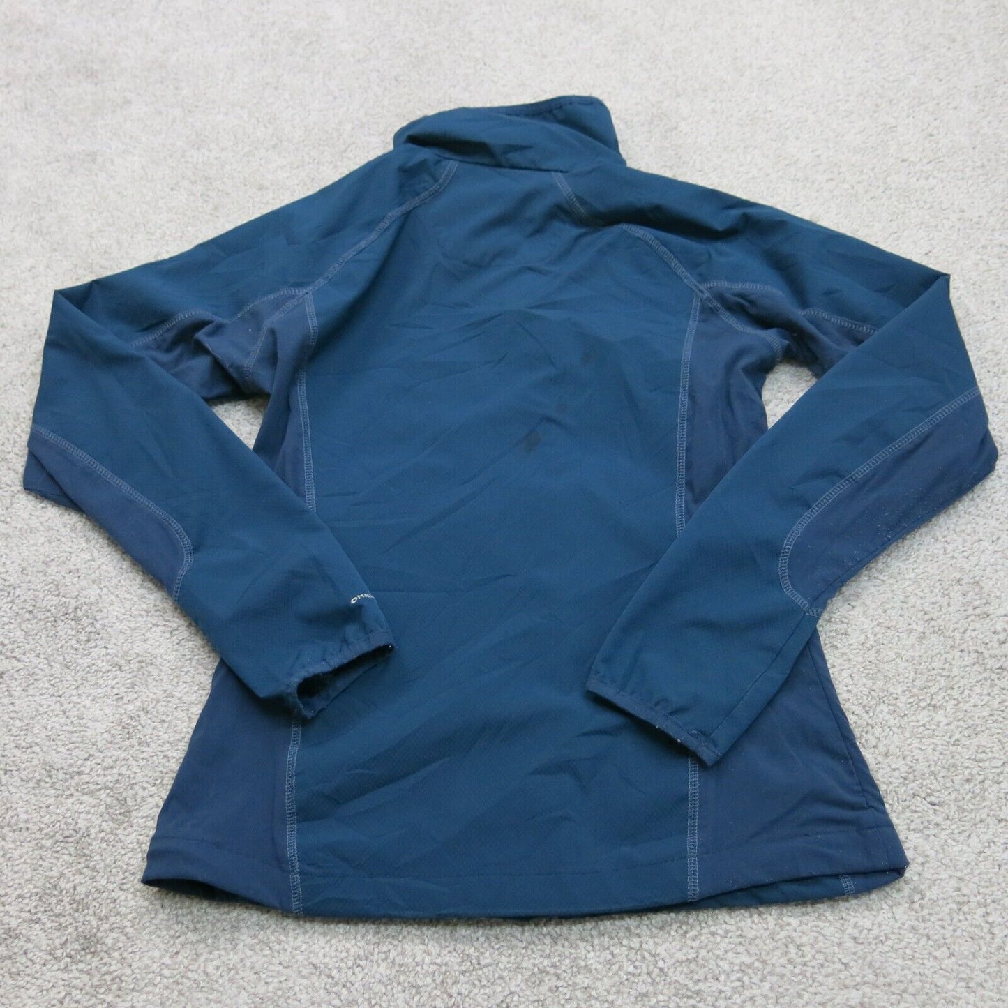 Columbia Sportwear Womens Jacket Full Zip Up Long Sleeves Mock Neck Blue Size XS