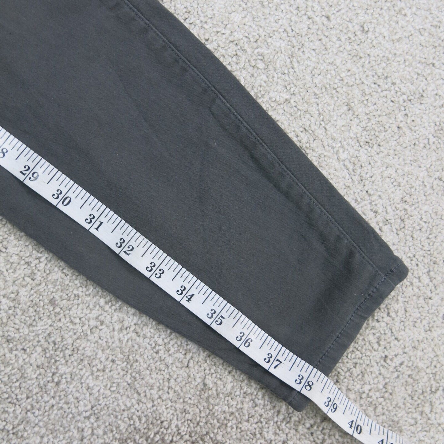 Gap Womens Pants Stretch Skinny Mid Rise Flat Front Pockets Gray Size 10
