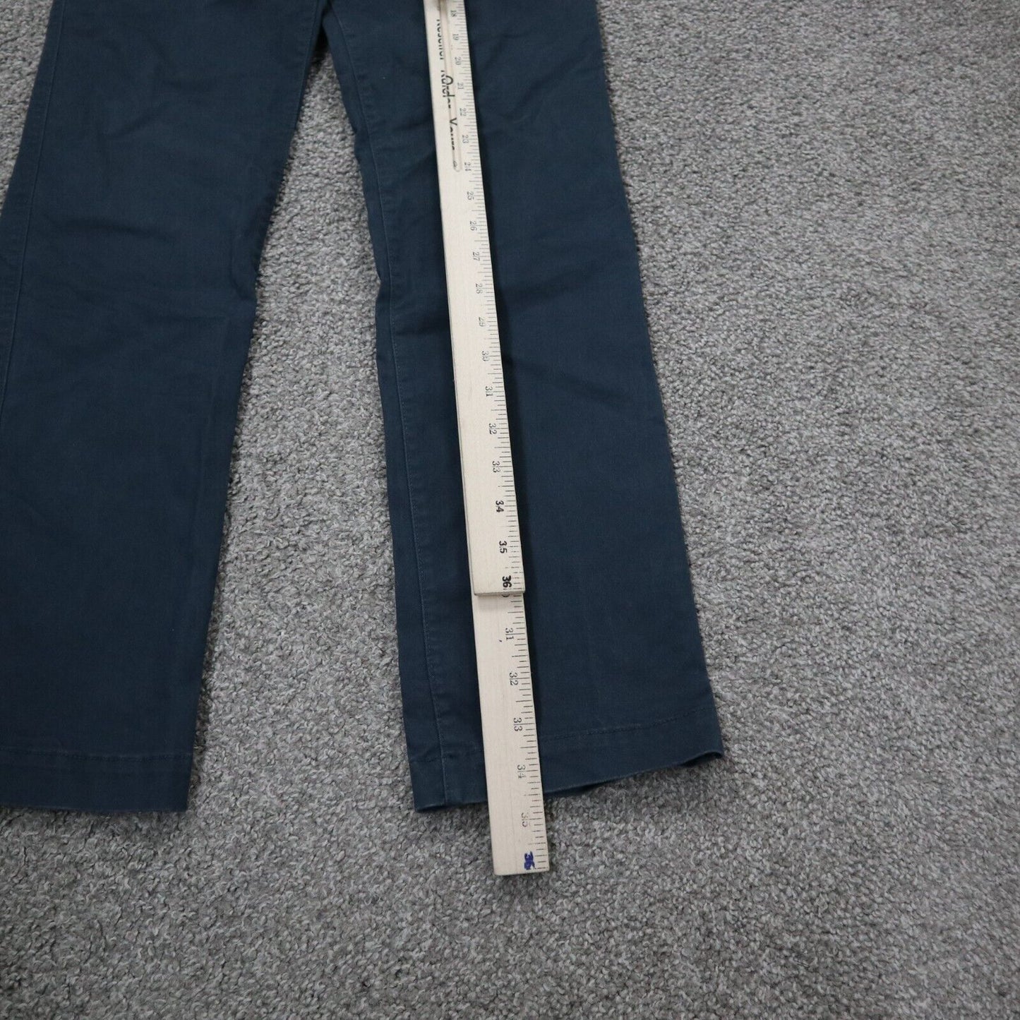 GAP Mens Pants Slim Straight Leg Chino Stretch Mid Rise Blue Size W30XL34