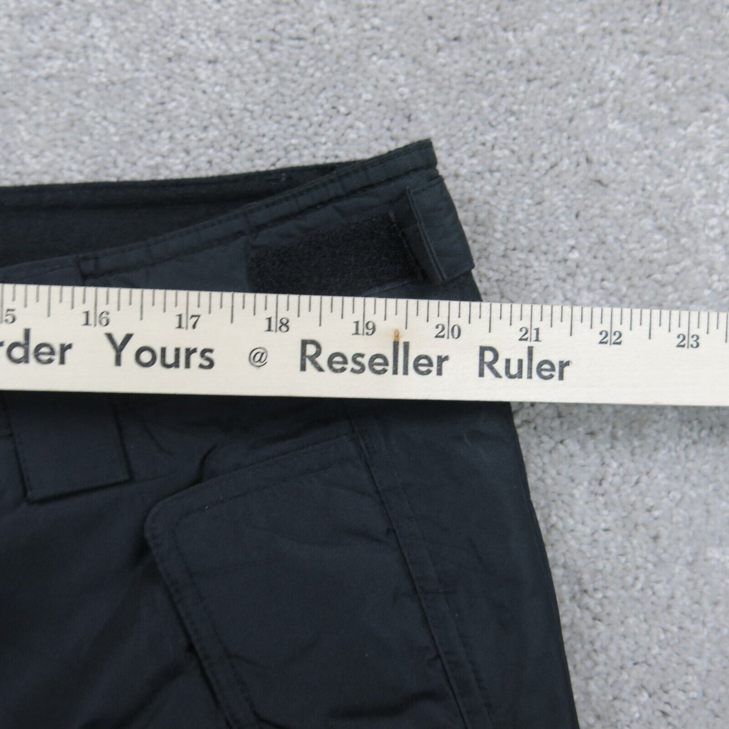 CB Sports Mens Pant Cargo Stretch High Rise Elastic Waist Black Size 2XL