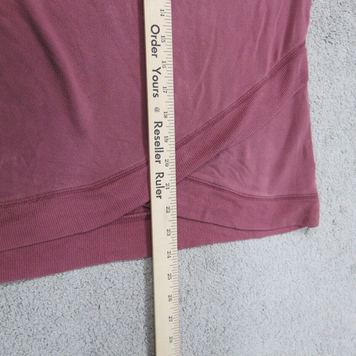 Athleta Womens Sweater Knitted Round Neck Long Sleeve Light Red Size X Small