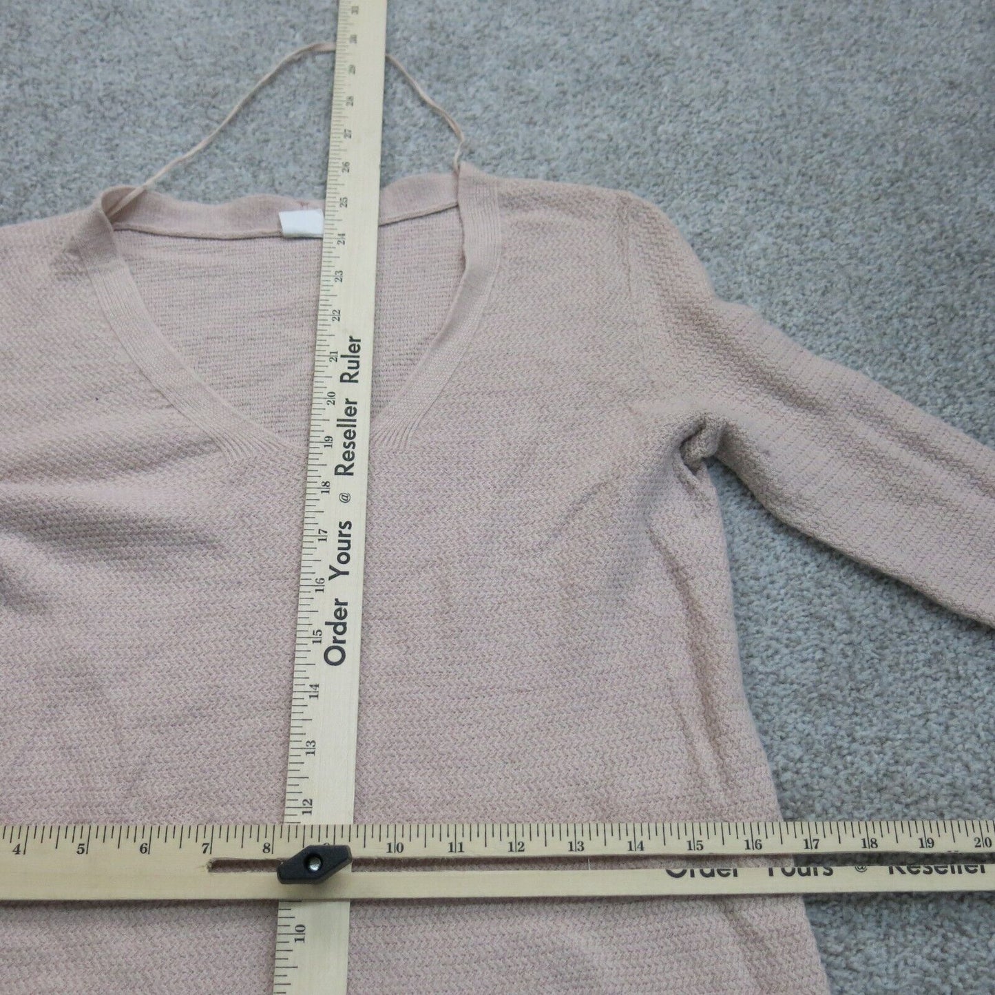 Gap Womens Pullover Sweater Knitted Long Sleeve Scoop Neck Pink Size X Small