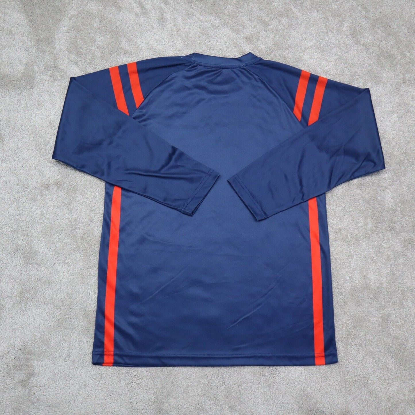 Romscor NBA Shirt Men s Small Blue Long Sleeves PATRIOTS Basketball Sports Shirt