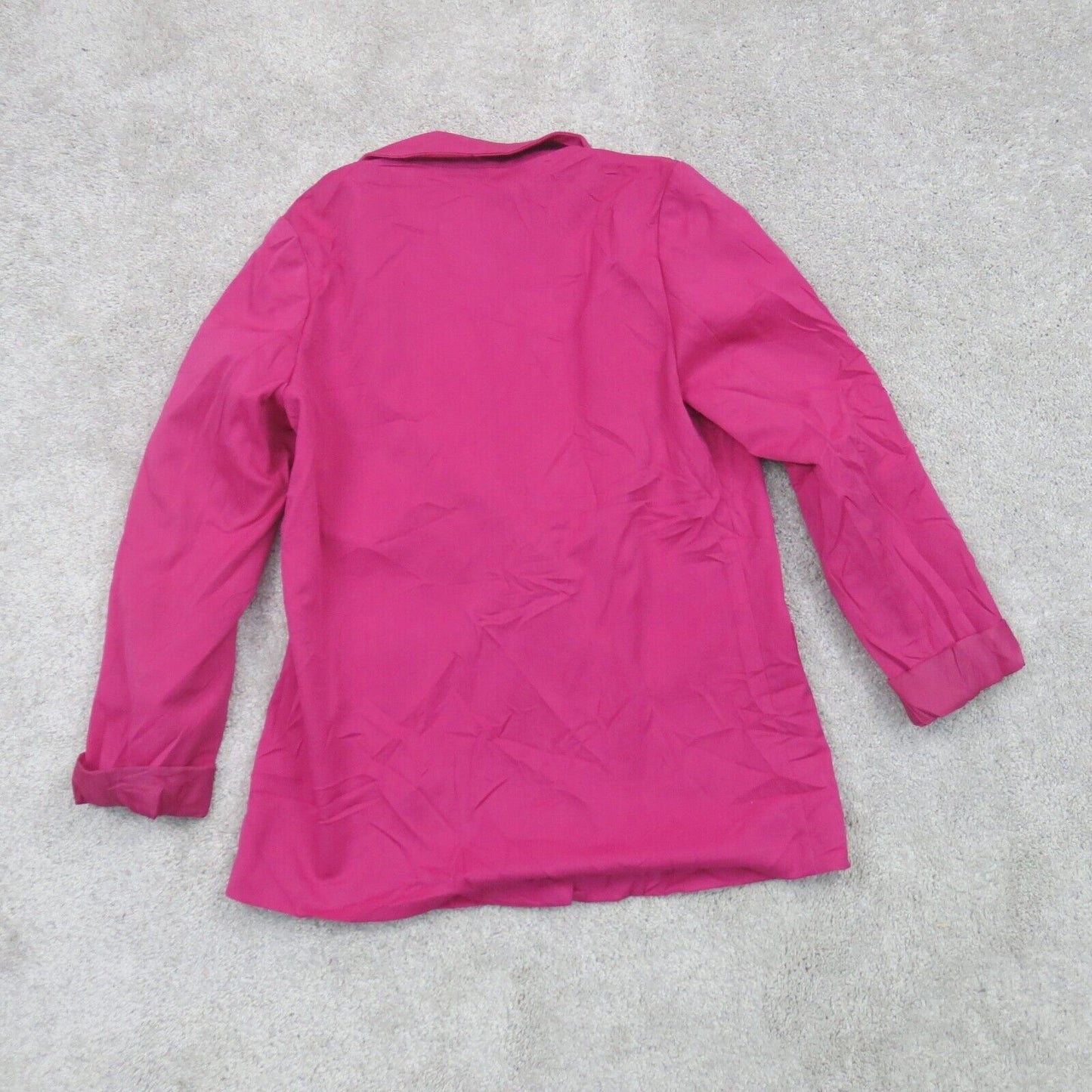 Divided By H&M Womens Single Breasted Blazer Coat Long Sleeves Pink Size 8
