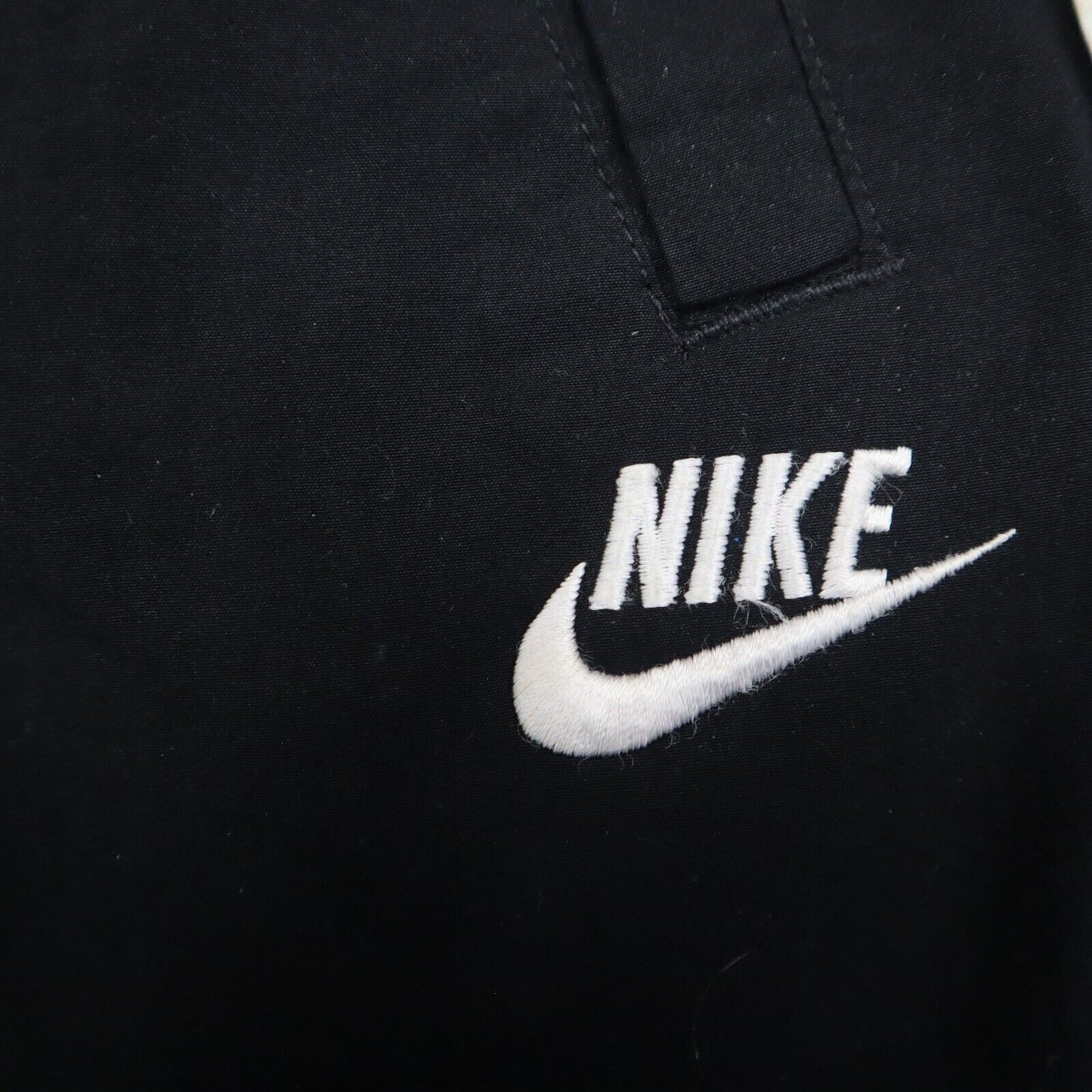 Nike Track Pants Youth Boys Large Black Sportswear Logo Running Jogging Pants