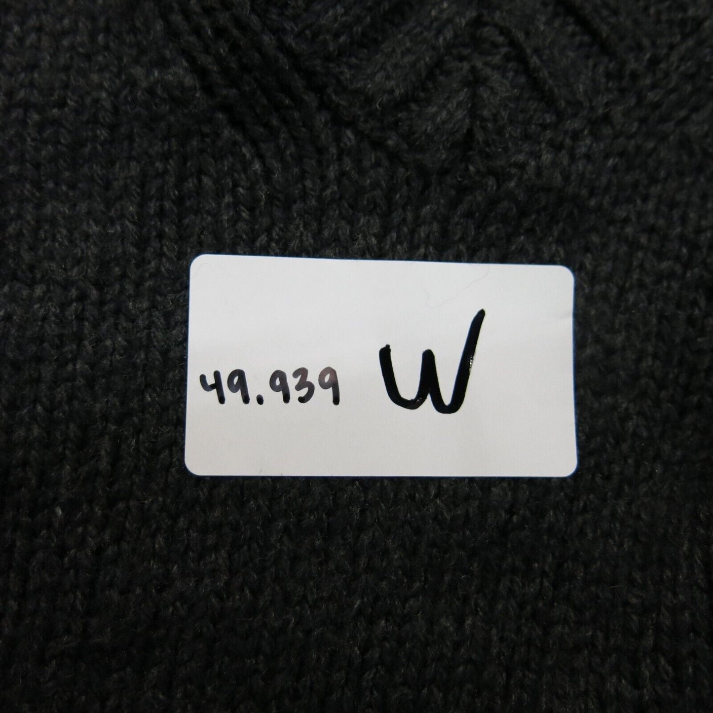 Ann Taylor Loft Womens Pullover Sweater Knitted Long Sleeve V Neck Black Size S