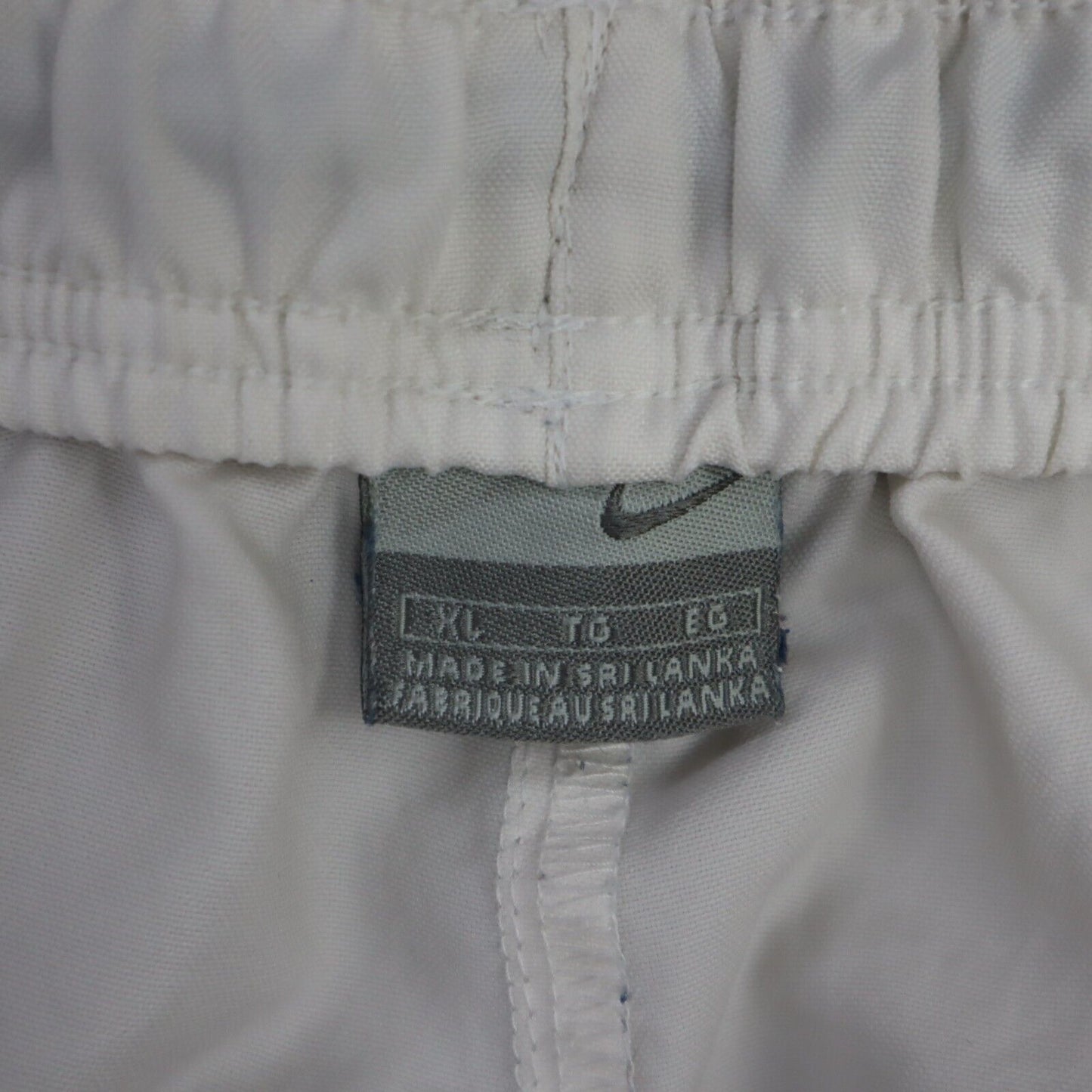 Nike Track Pants Women's X-Large XL Cream Sportswear Logo Training Pants