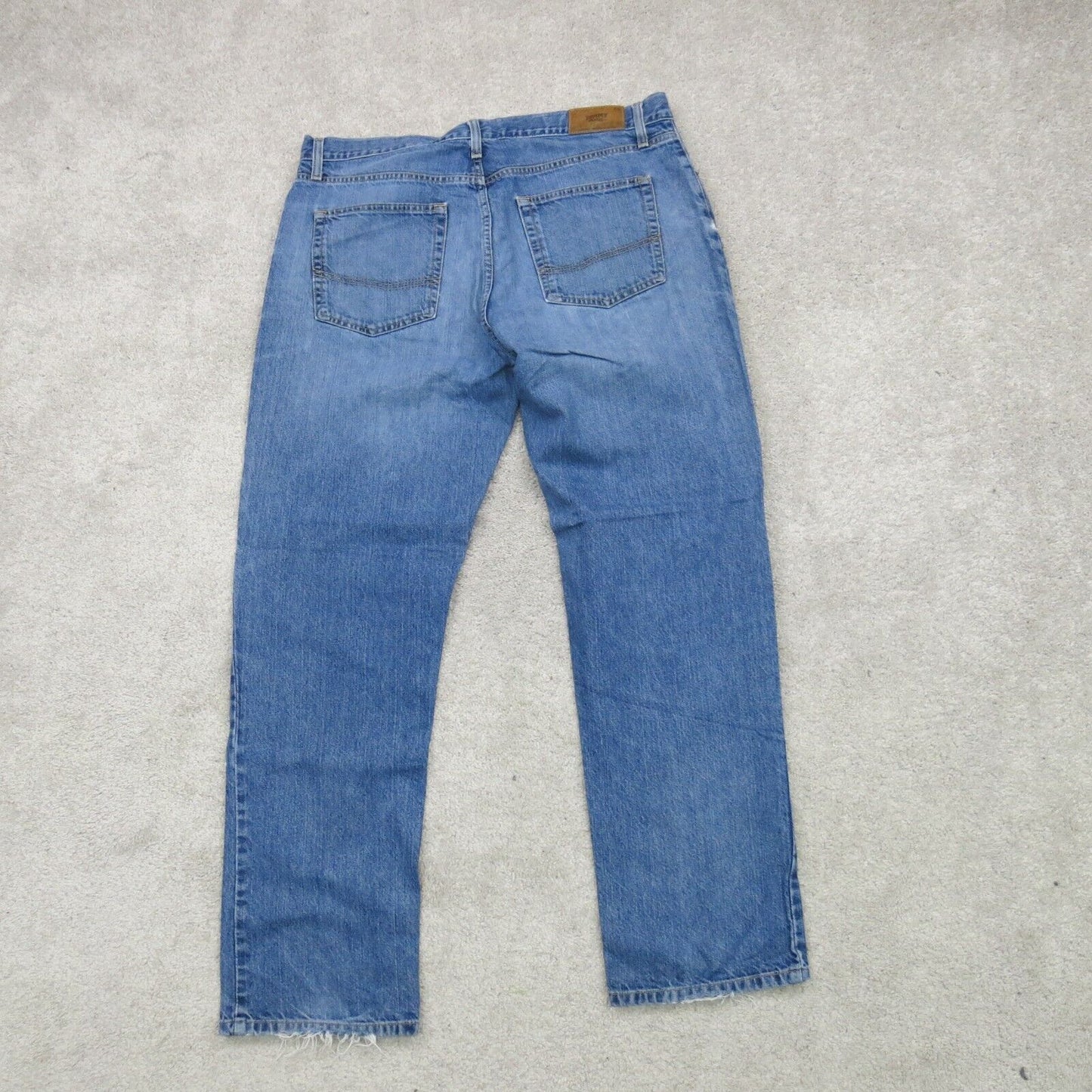 Tommy Hilfiger Mens Jeans Classic Straight Leg Denim Mid Rise Blue Size W36XL32