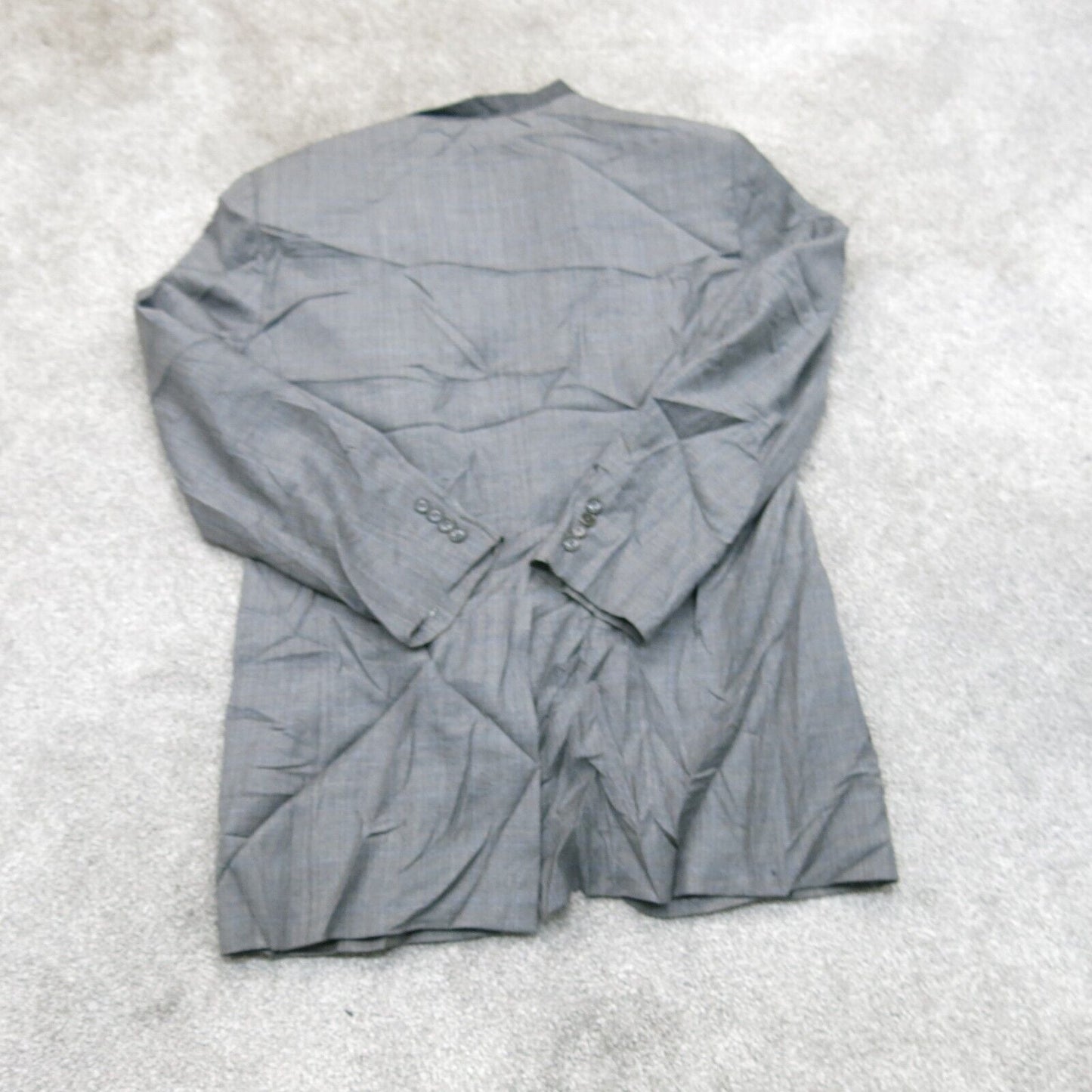 Brooks Brothers Men Blazer Coat Single Breasted Long Sleeves Pockets Gray SZ 41L