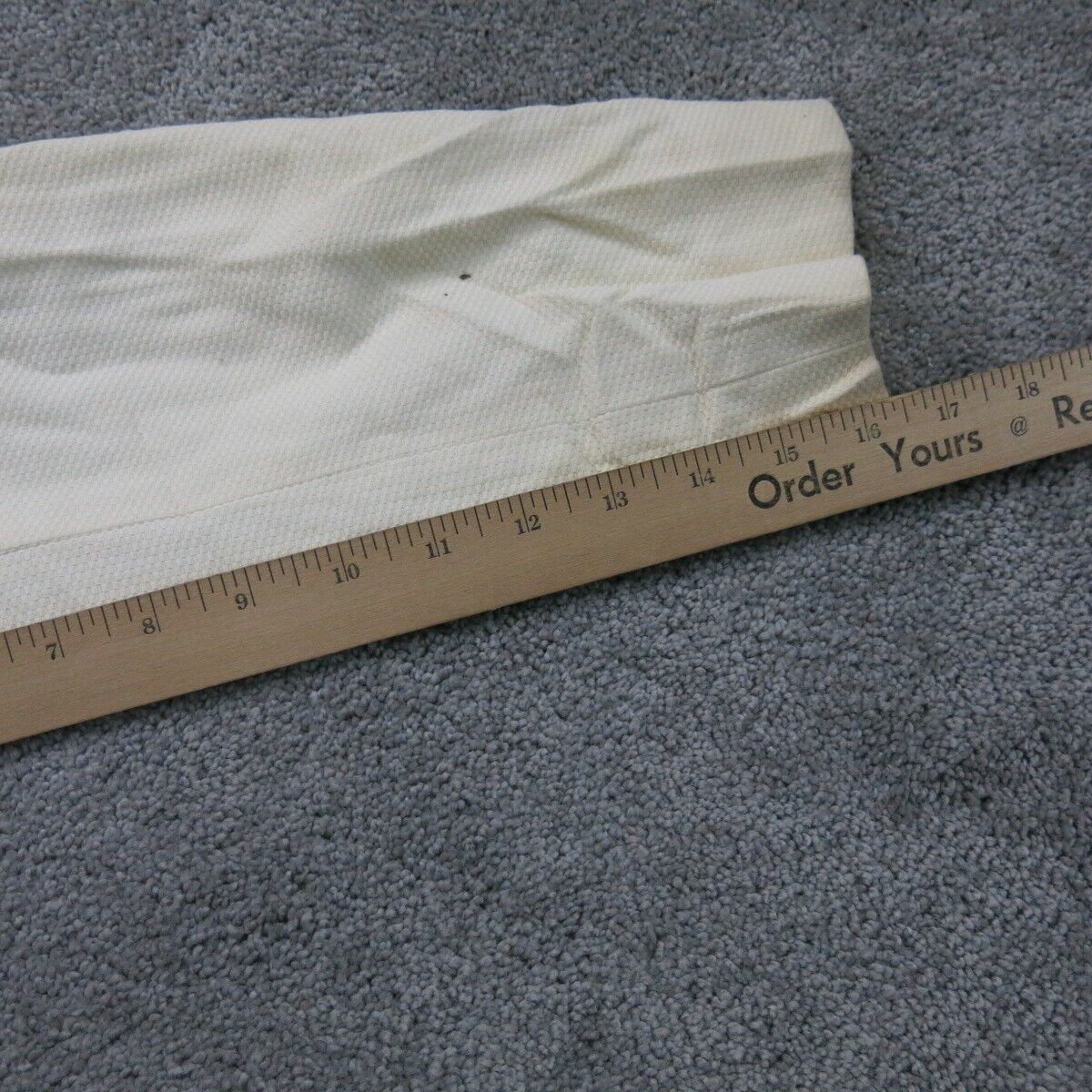 Talbots Womens Button Up Shirt Jacket Long Sleeves Front Pockets Ivory Size 10