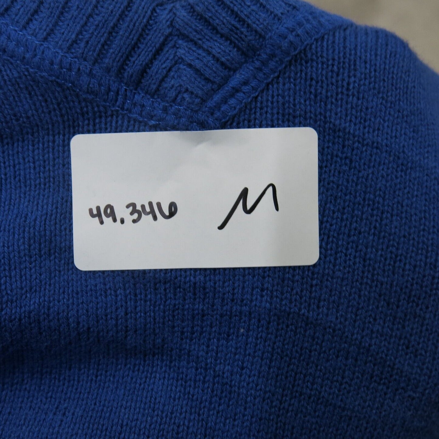American Eagle Mens Sweater V Neck Pullover Knitted Long Sleeves Blue Size S/P