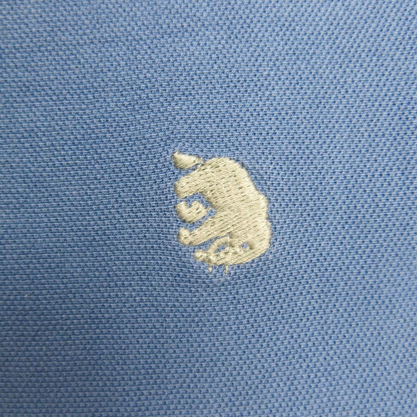 Banana Republic Mens Polo Shirt 100% Cotton Short Sleeves  Blue Size Large