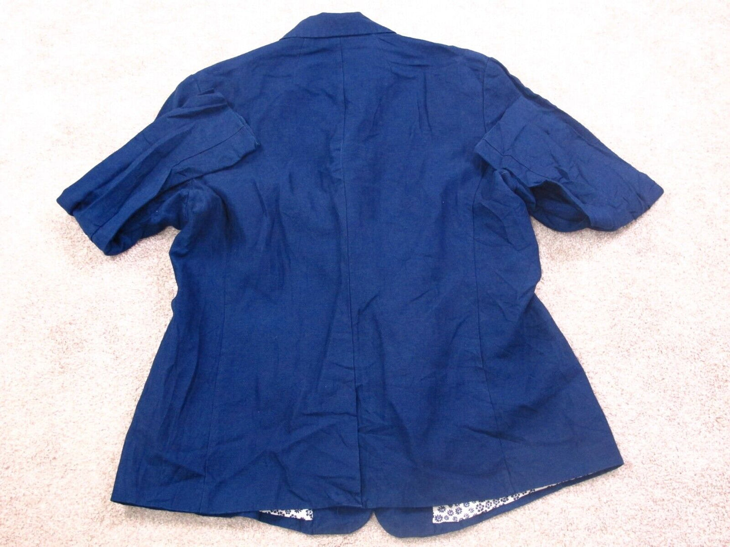 Old Navy Womens Shirt Jacket Front Button Long Sleeves Pockets Blue Size X Large