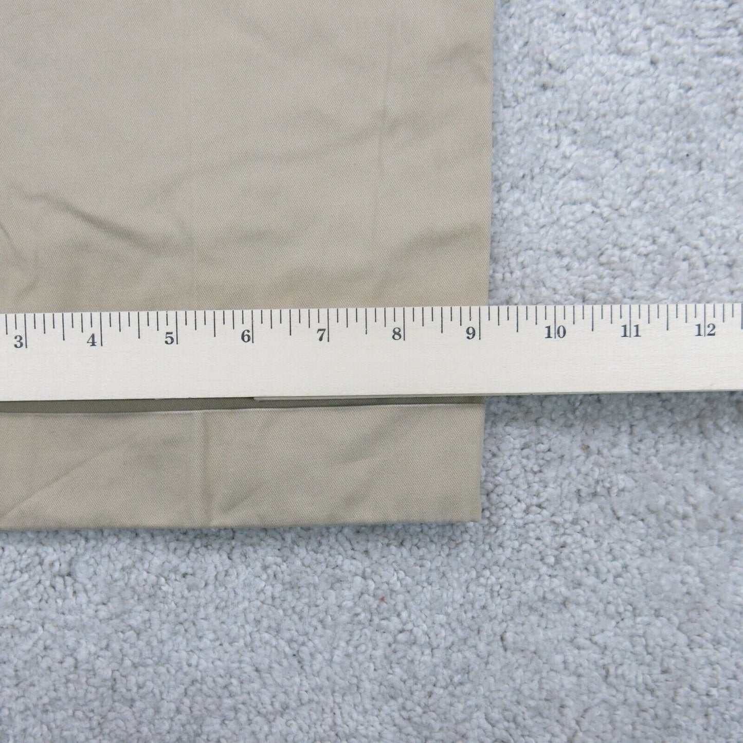 Ralph Lauren Mens Pants Chino Hammond 100% Cotton High Rise Beige Size W35