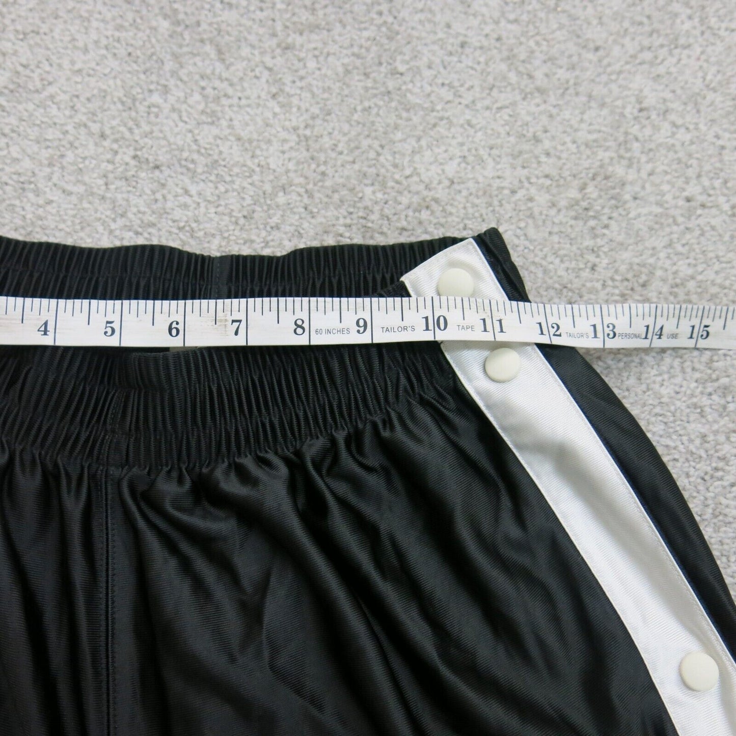 Nike Womens Activewear Track Pant High Rise Elastic Waist Black Size Medium