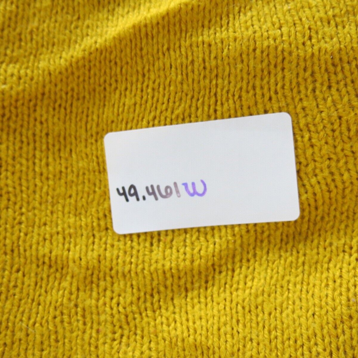 Divided H&M Womens Pullover Sweater Long Sleeves Crew Neck Yellow Size Large