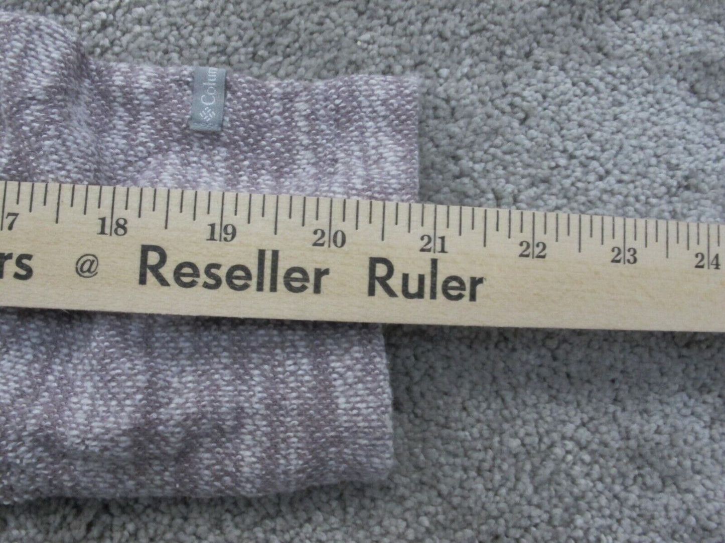 Columbia Womens Pullover Hooded Sweater Long Sleeves Purple White Size X Large