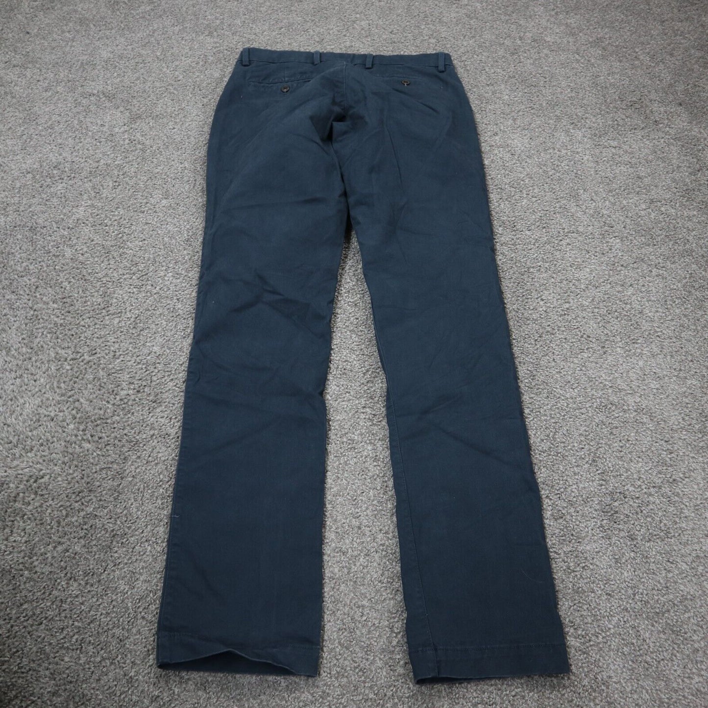 GAP Mens Pants Slim Straight Leg Chino Stretch Mid Rise Blue Size W30XL34